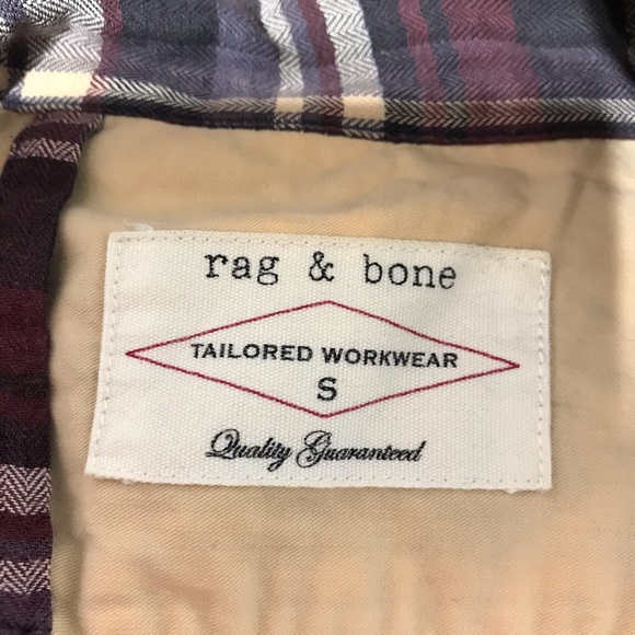 Rag & Bone Men’s Button-up Shirt Tailored Workwear - Picture 3 of 3